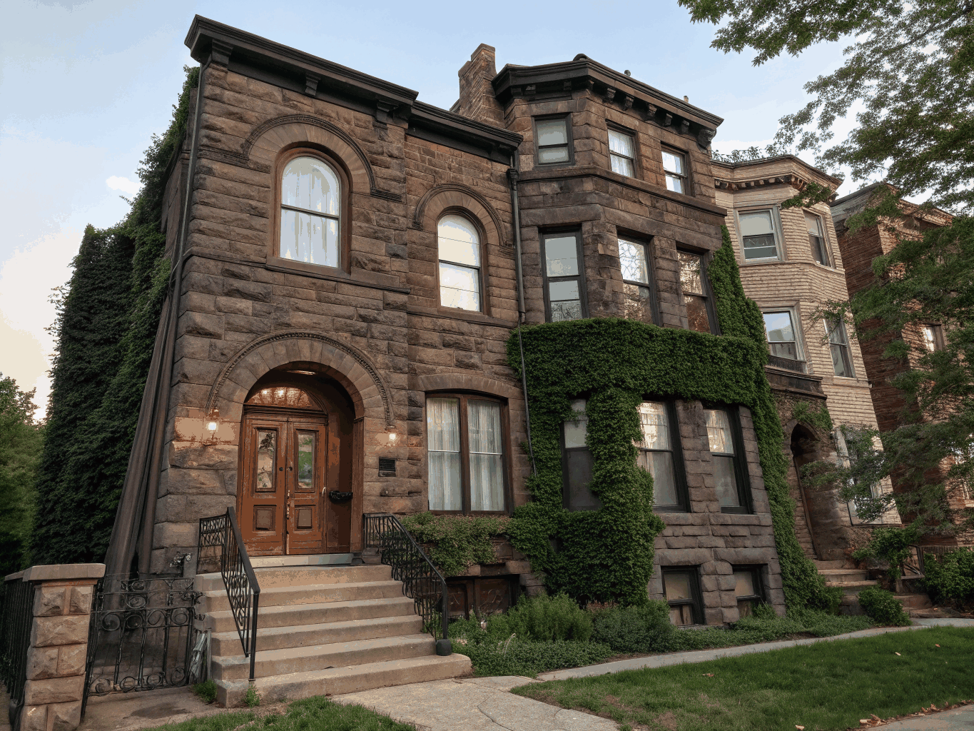 Philadelphia row home photo